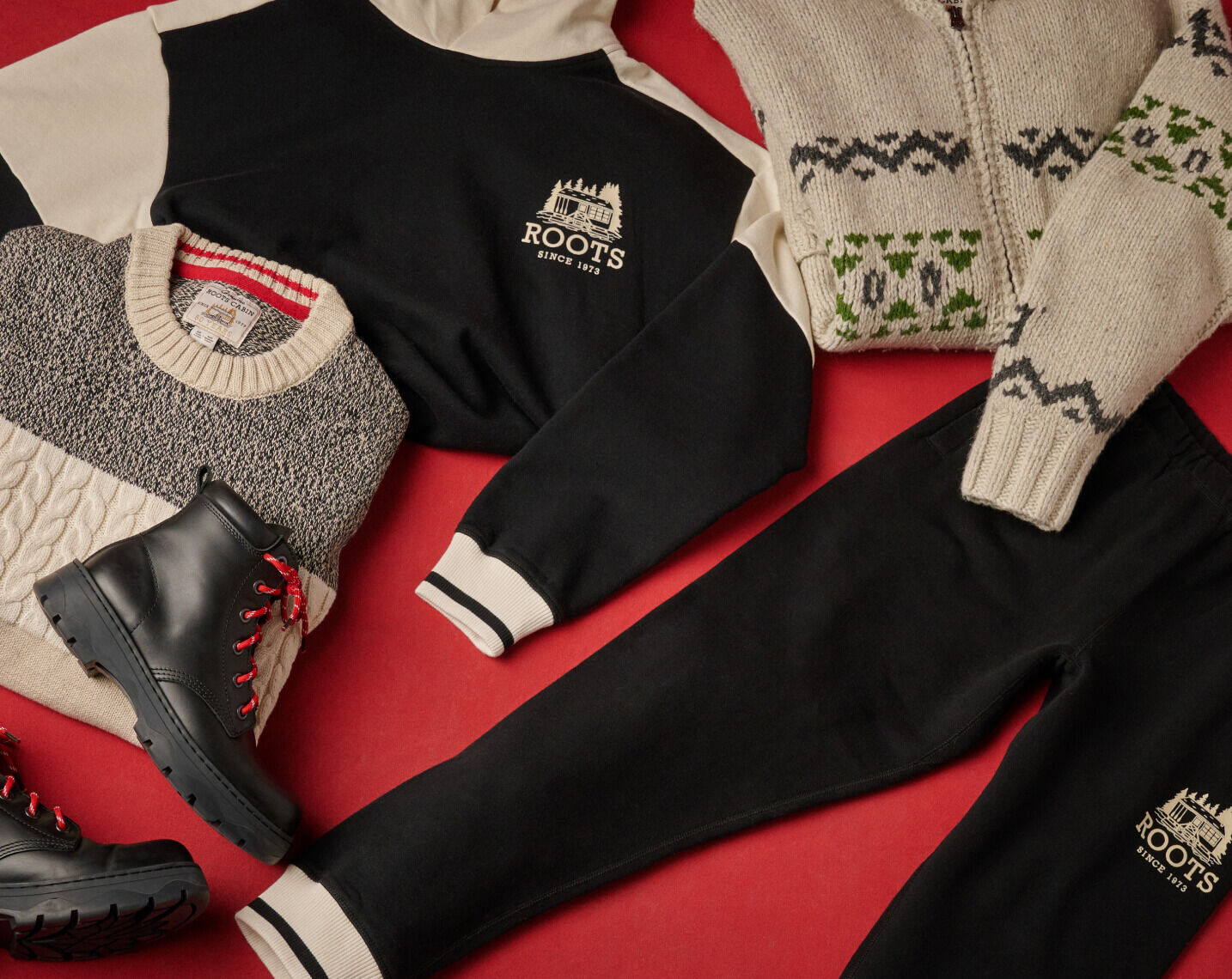 Roots on sale sweater mens