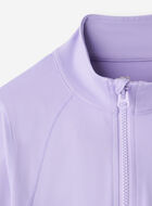 Blouson d&rsquo;athl&eacute;tisme sport ajust&eacute; pour filles