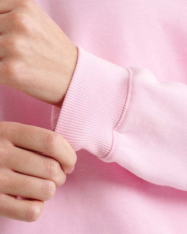 Chandail &agrave; col rond d&eacute;contract&eacute; en coton bio Cooper