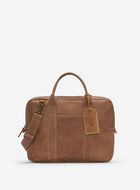 Sac à ordinateur Wellington en cuir Tribe