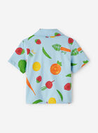 Toddler Garden Print Camp Shirt