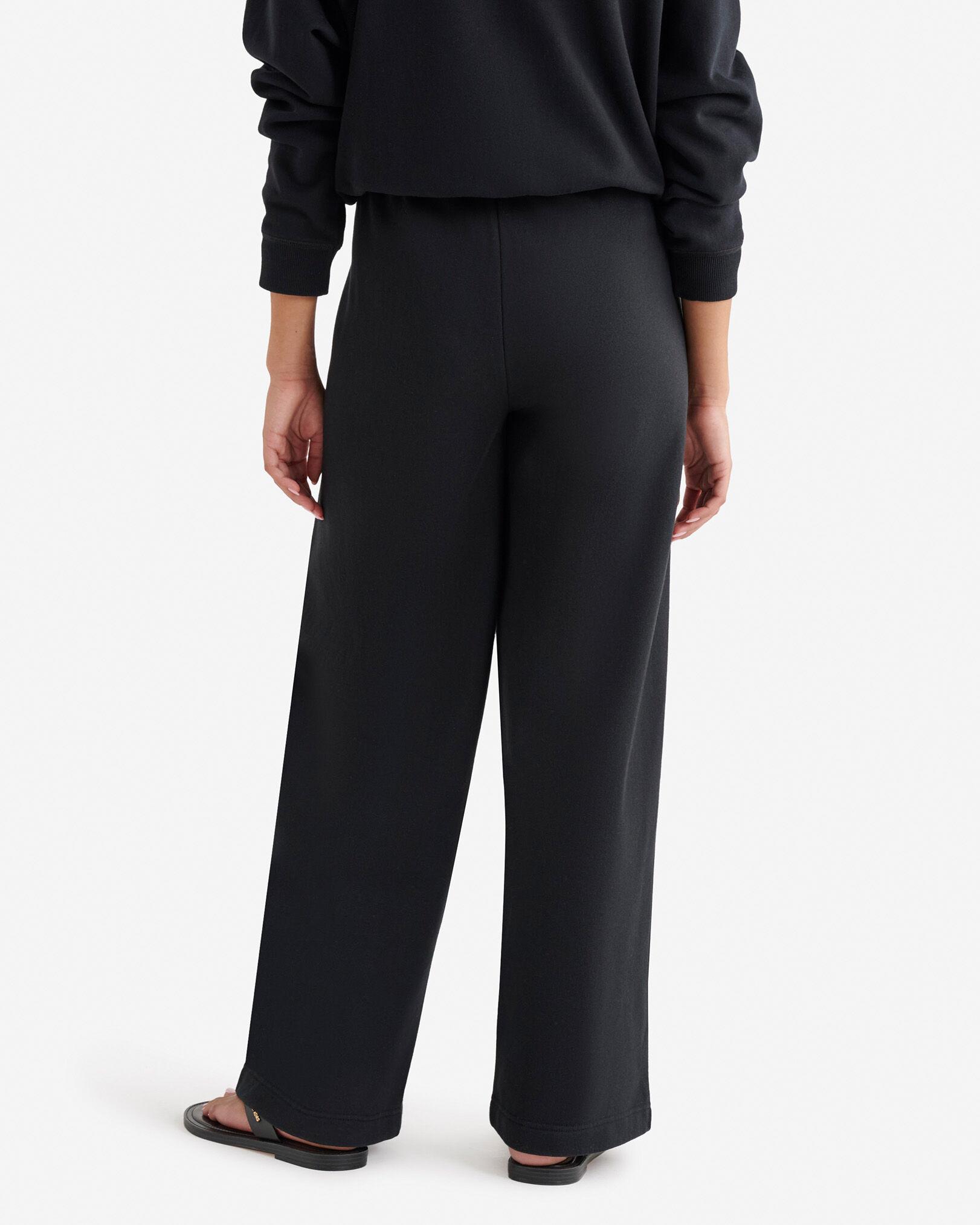 Organic Cooper Wide Leg Sweatpant