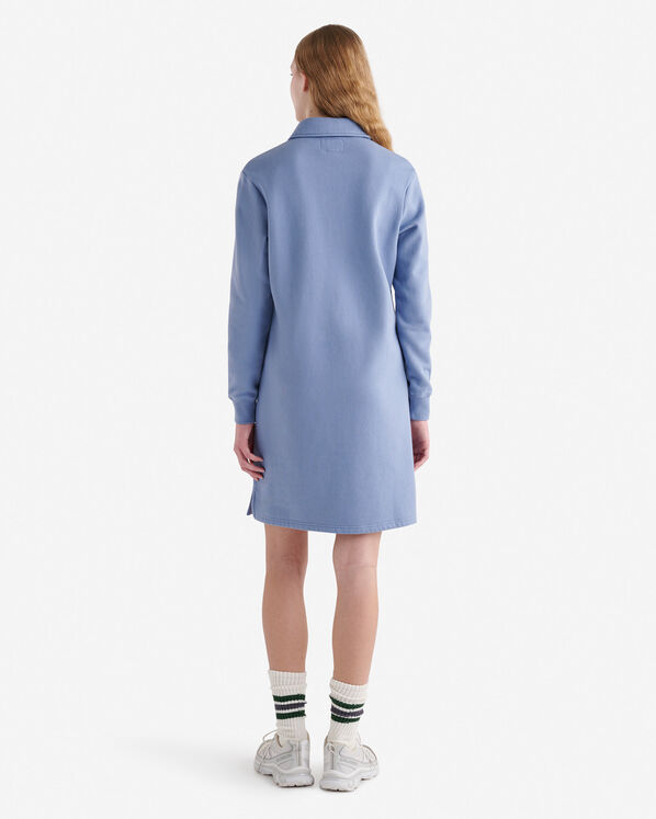 Organic Cooper Long Sleeve Polo Dress Organic Cooper Long Sleeve Polo Dress