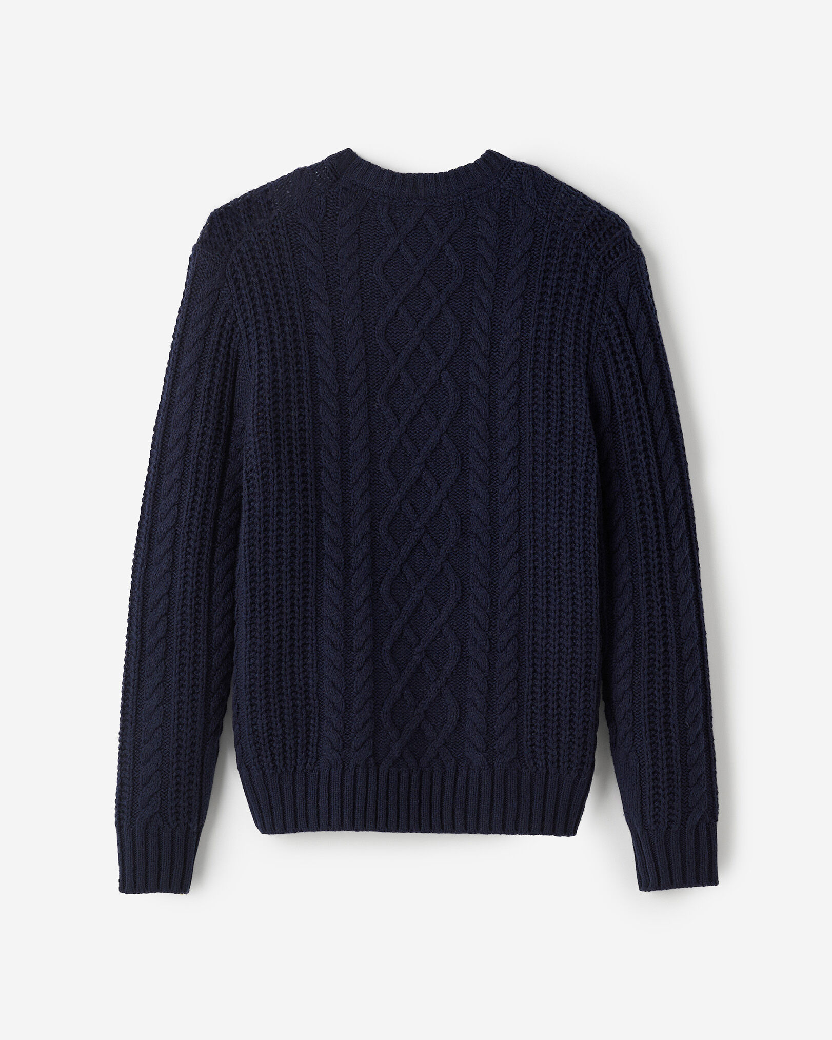 Lodge Cabled Crew Sweater