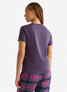 T-shirt à carreaux Inglenook pour femmes