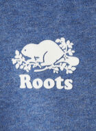 Chandail kangourou original &agrave; capuchon en jersey bouclette en coton bio