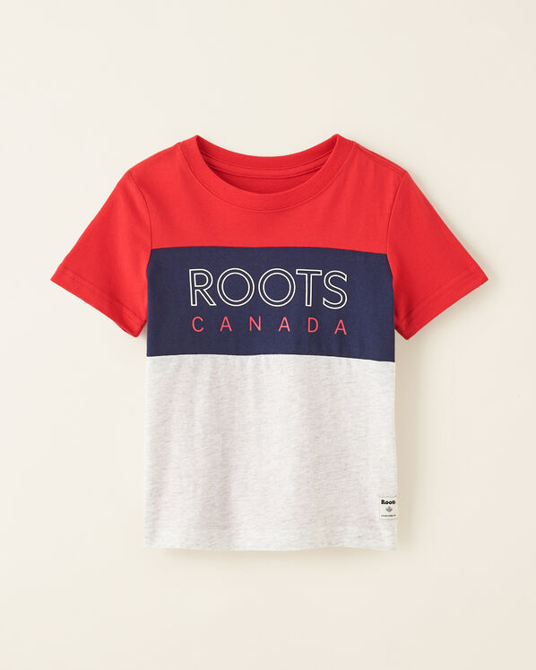 Toddler Roots Colour Blocked T-Shirt