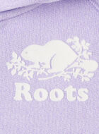 Chandail original &agrave; capuchon et glissi&egrave;re en jersey bouclette de coton bio pour enfants