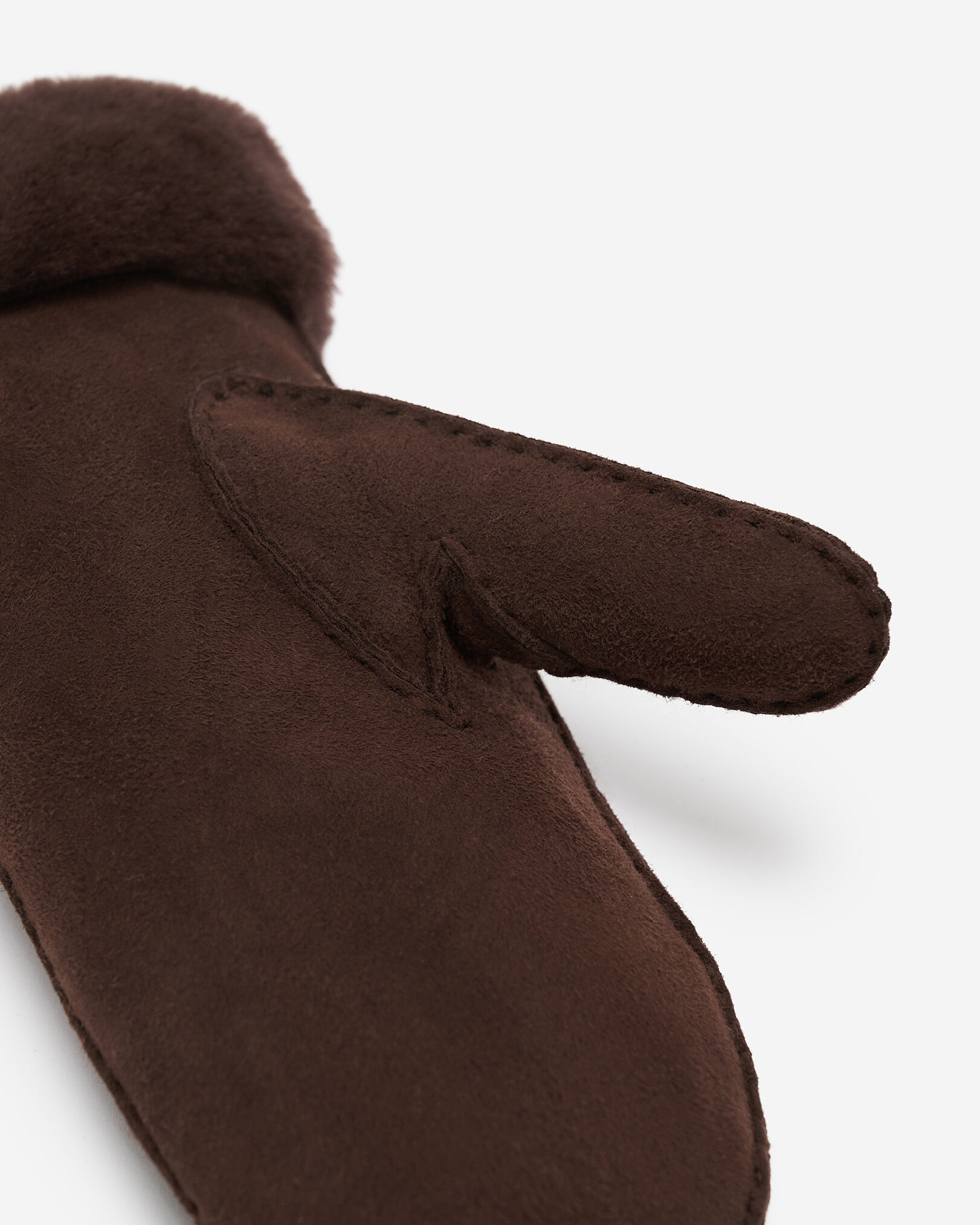 Womens Shearling Mitten