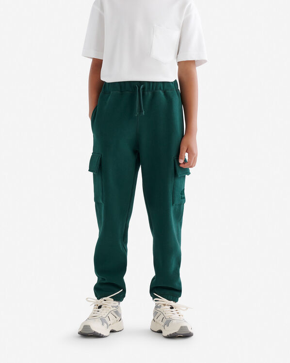 Kids Organic Cooper Relaxed Cargo Sweatpant