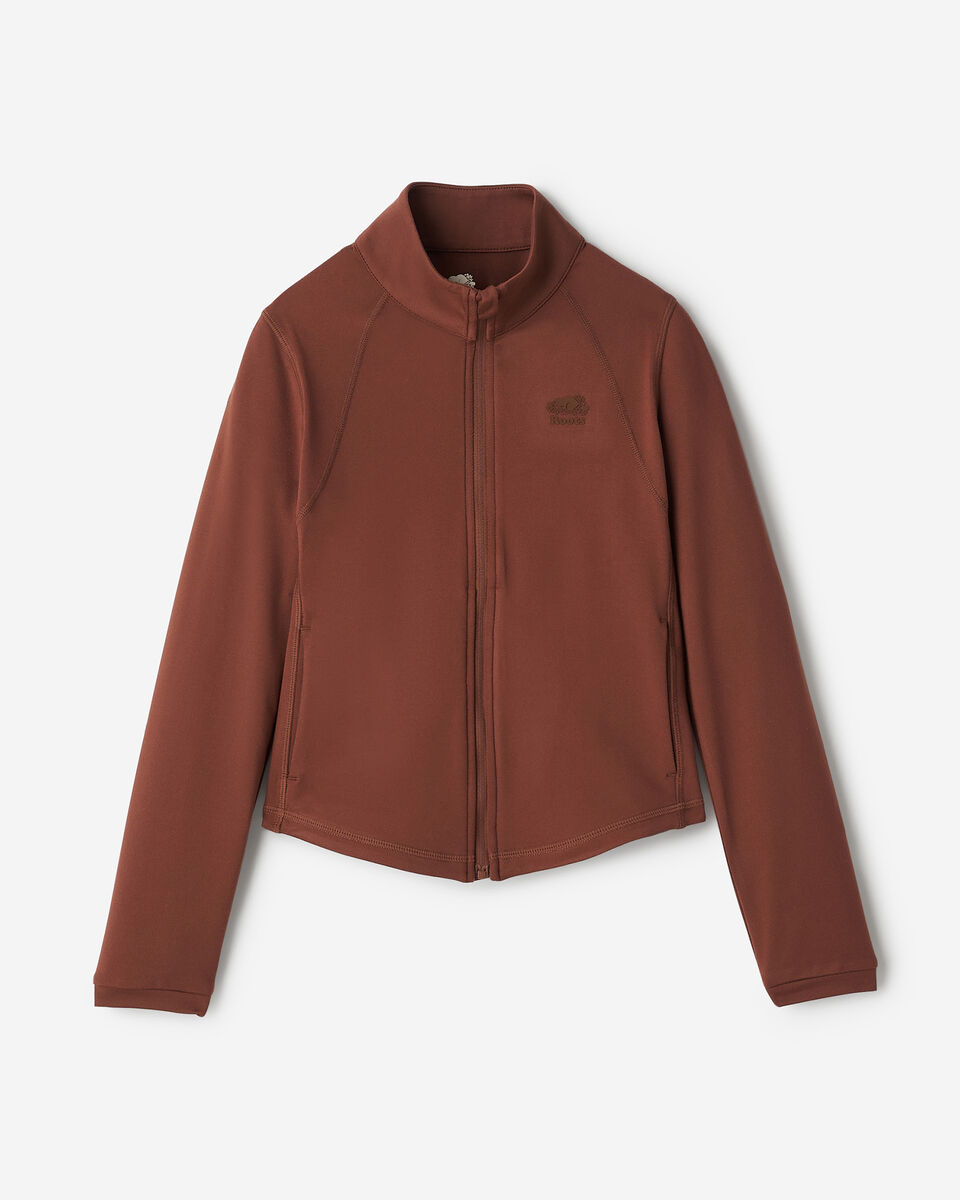 Girls Active Fitted Track Jacket
