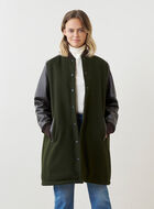 Womens A-line Varsity Jacket
