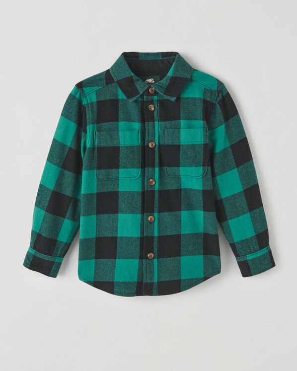 Chemise décontractée à carreaux Park pour tout-petits