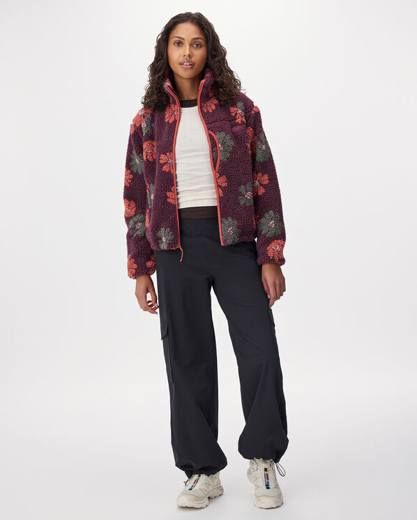 Blouson floral en mouton Alta