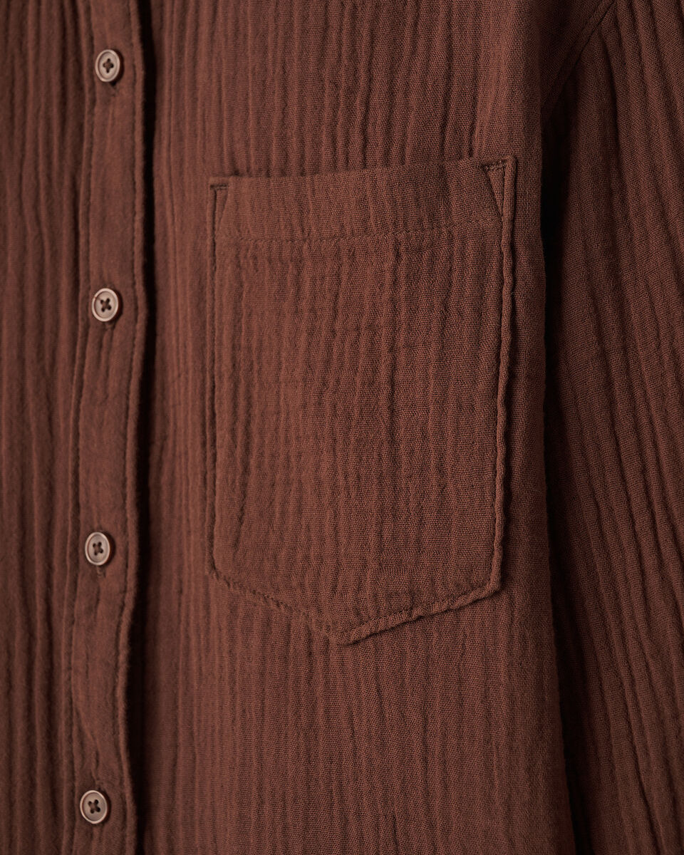 Chemise en gaze de coton Isla