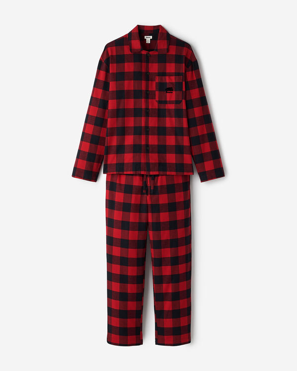 Mens Park Plaid Sleep Set