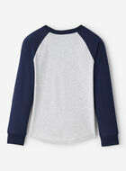 Kids Plaid Baseball T-Shirt