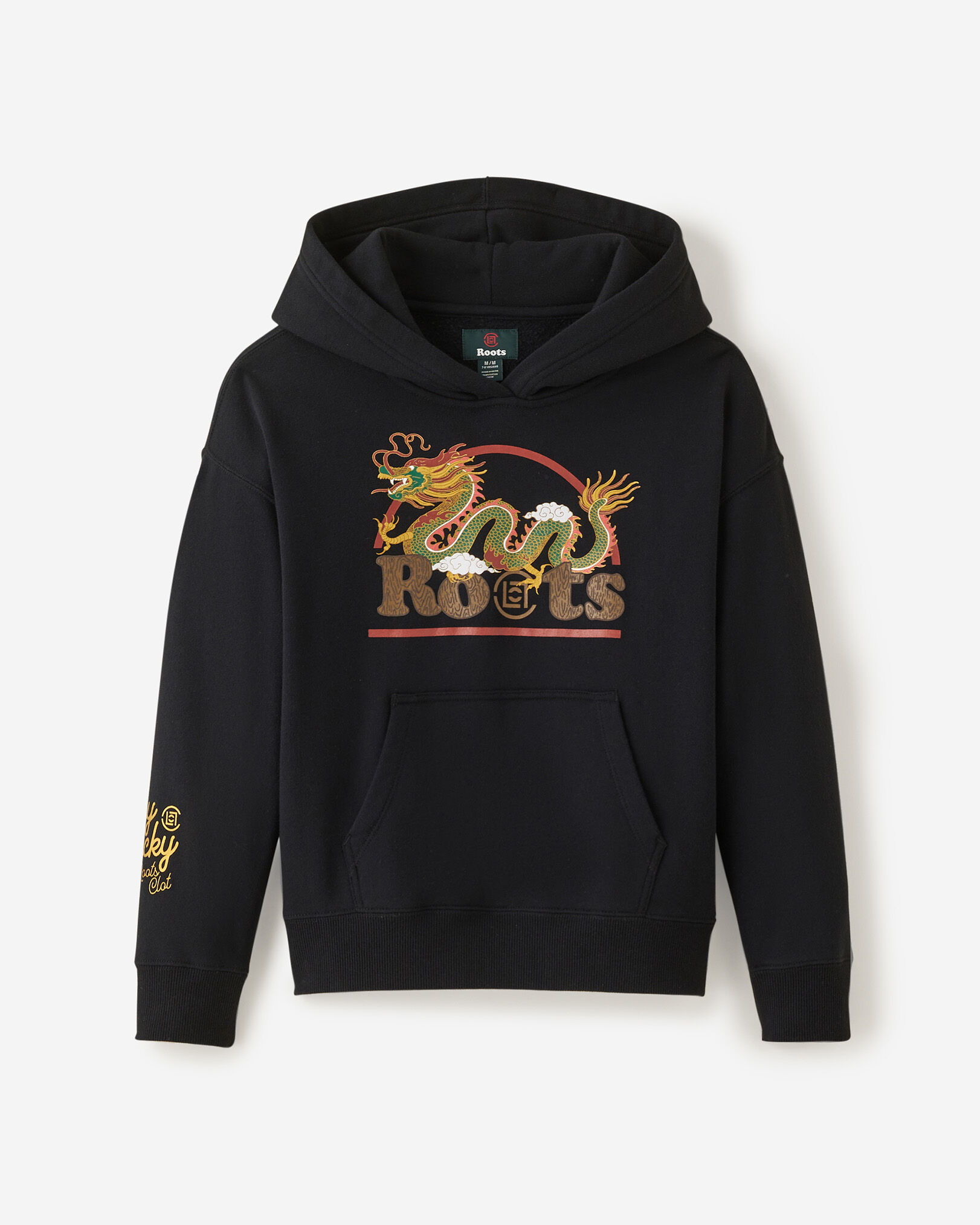 Kids Roots X CLOT Lunar New Year Hoodie Sweatshirts and Hoodies Roots