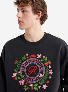 Chandail &agrave; col rond en molleton Amour Studio 