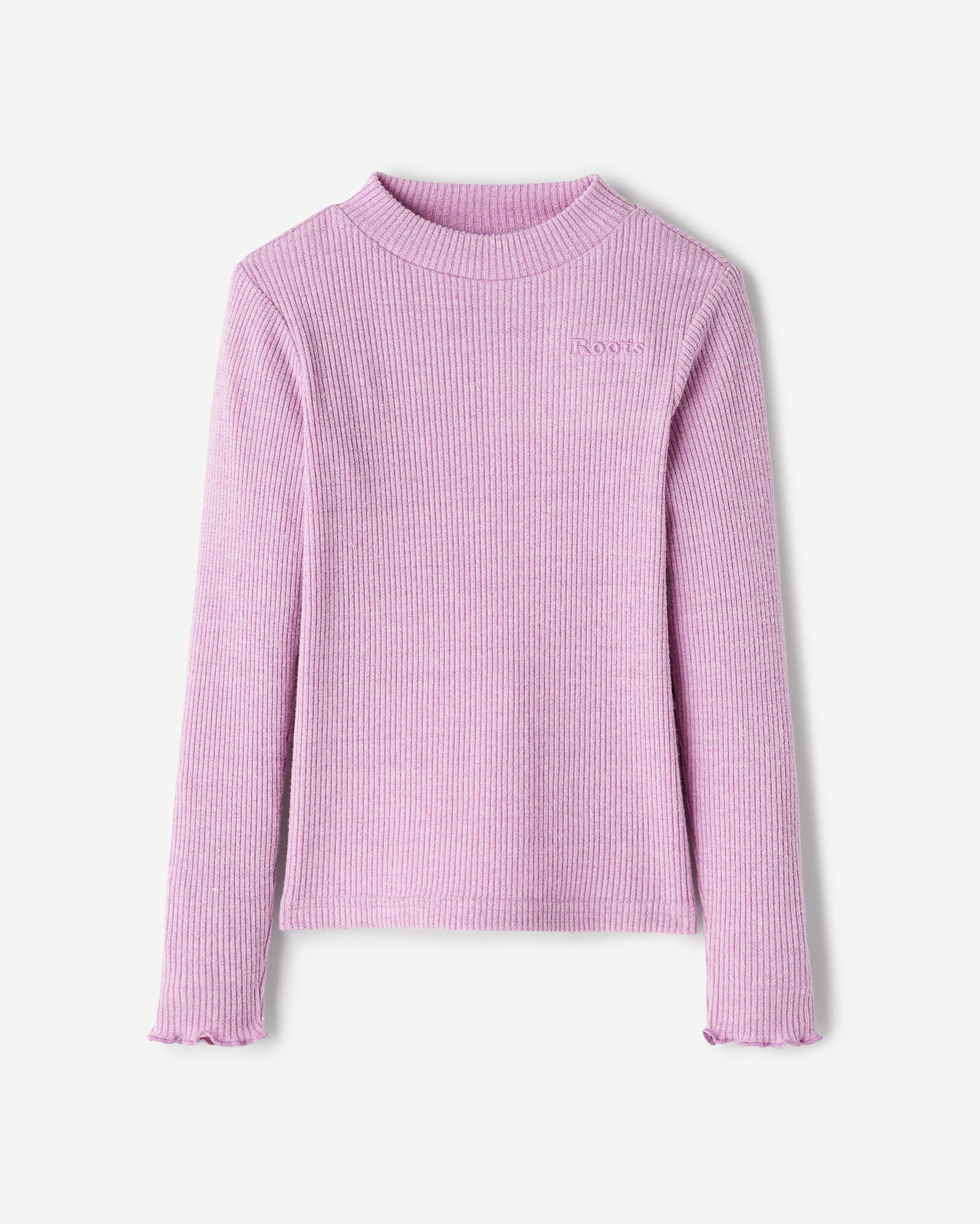 Girls Cooper Sparkle Rib T Shirt