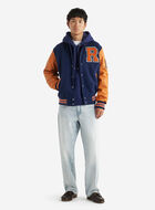 Blouson universitaire rétro pour homme