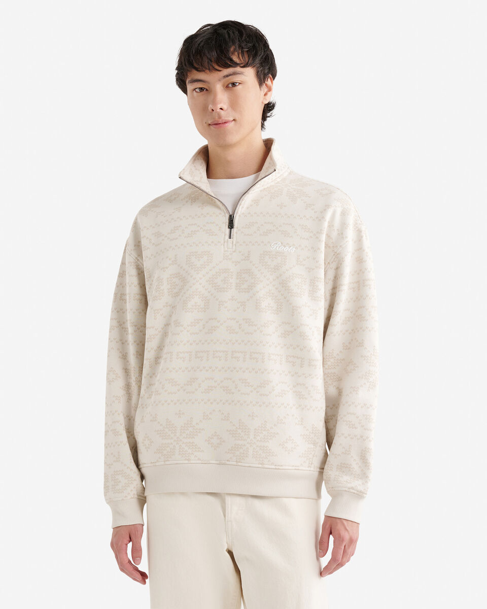 Roots Fair Isle Half Zip
