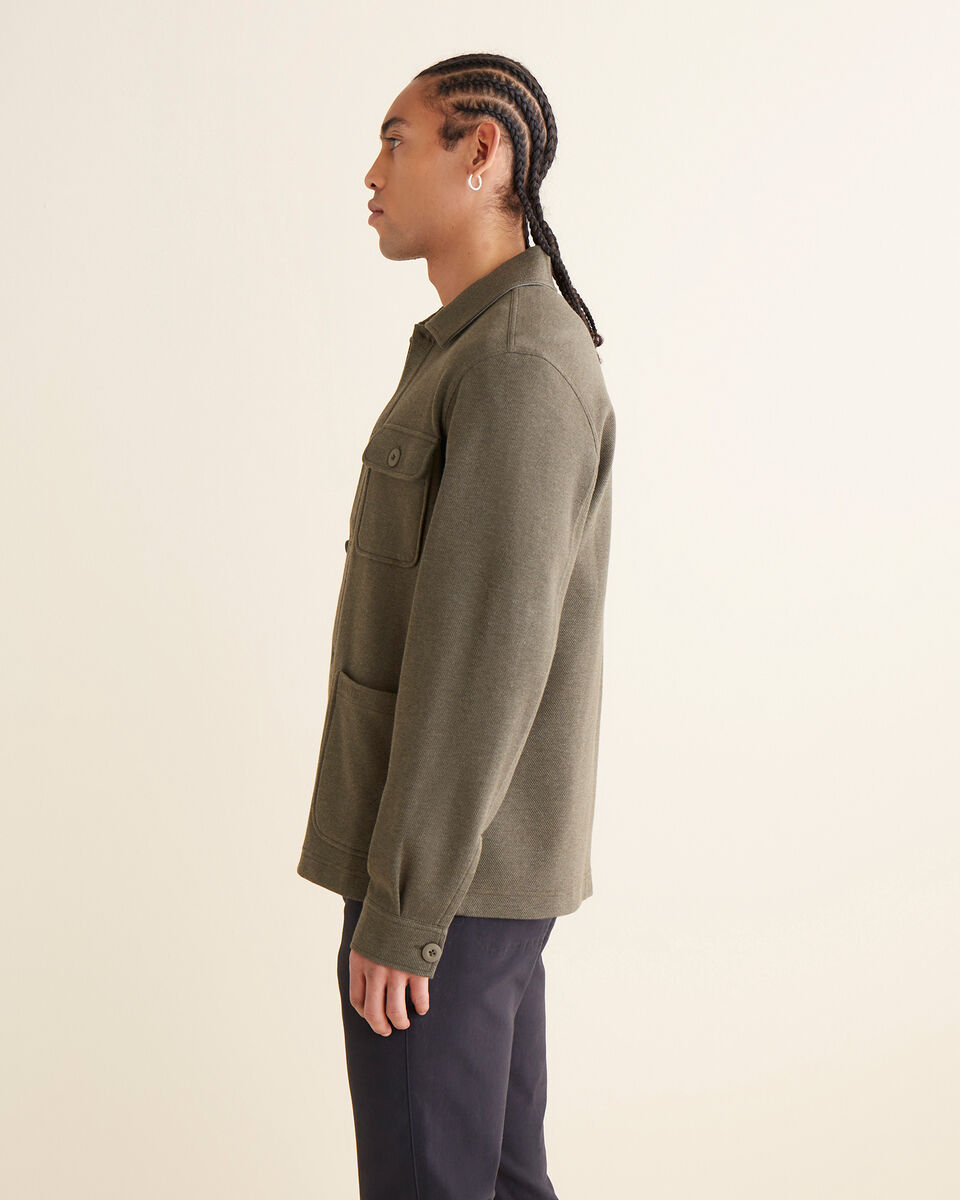 Junction Knit Twill Jacket