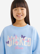 Kids Roots X Wicked Floral Crew Sweatshirt