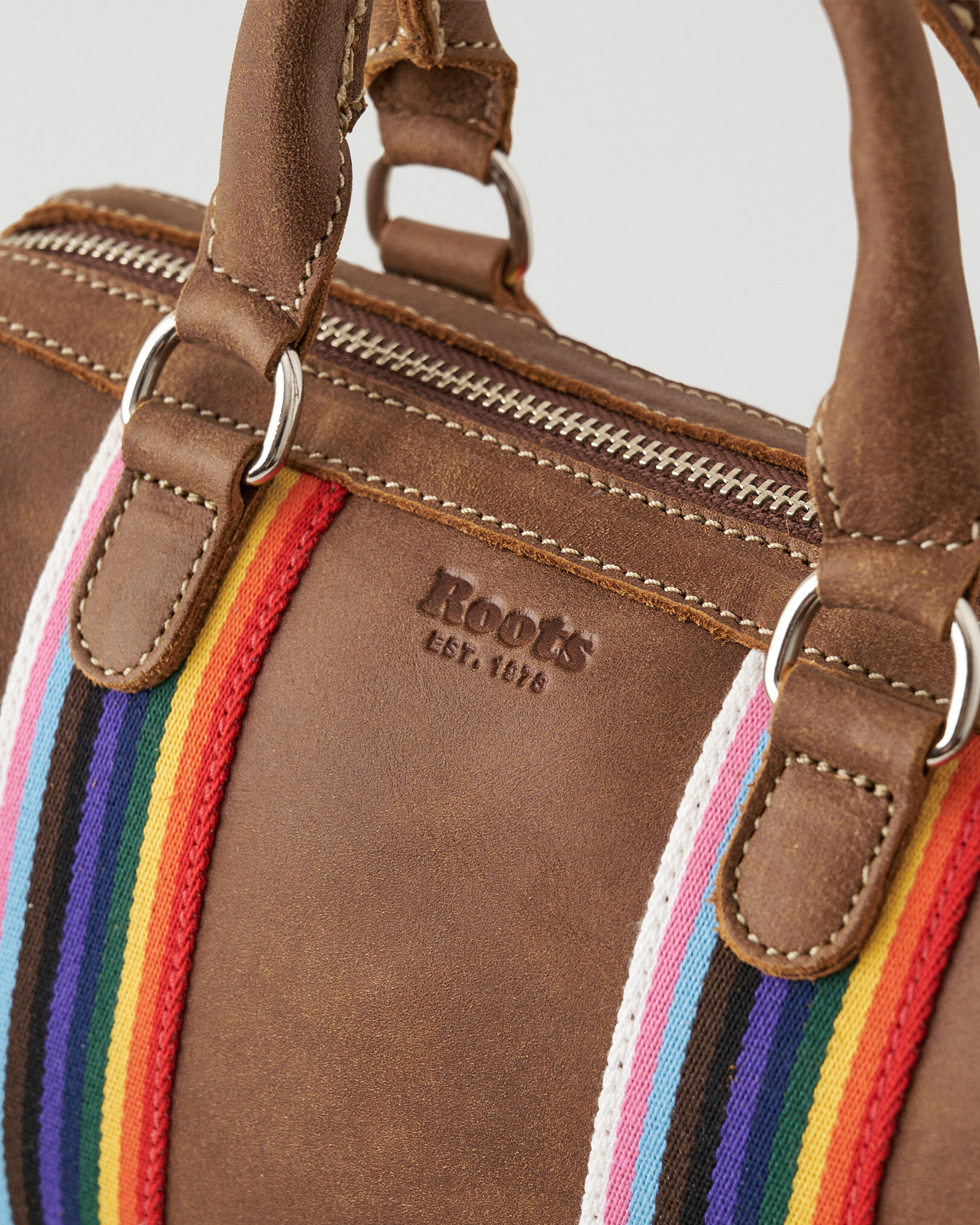 Rainbow Mini Banff Bag Tribe Handbags Roots
