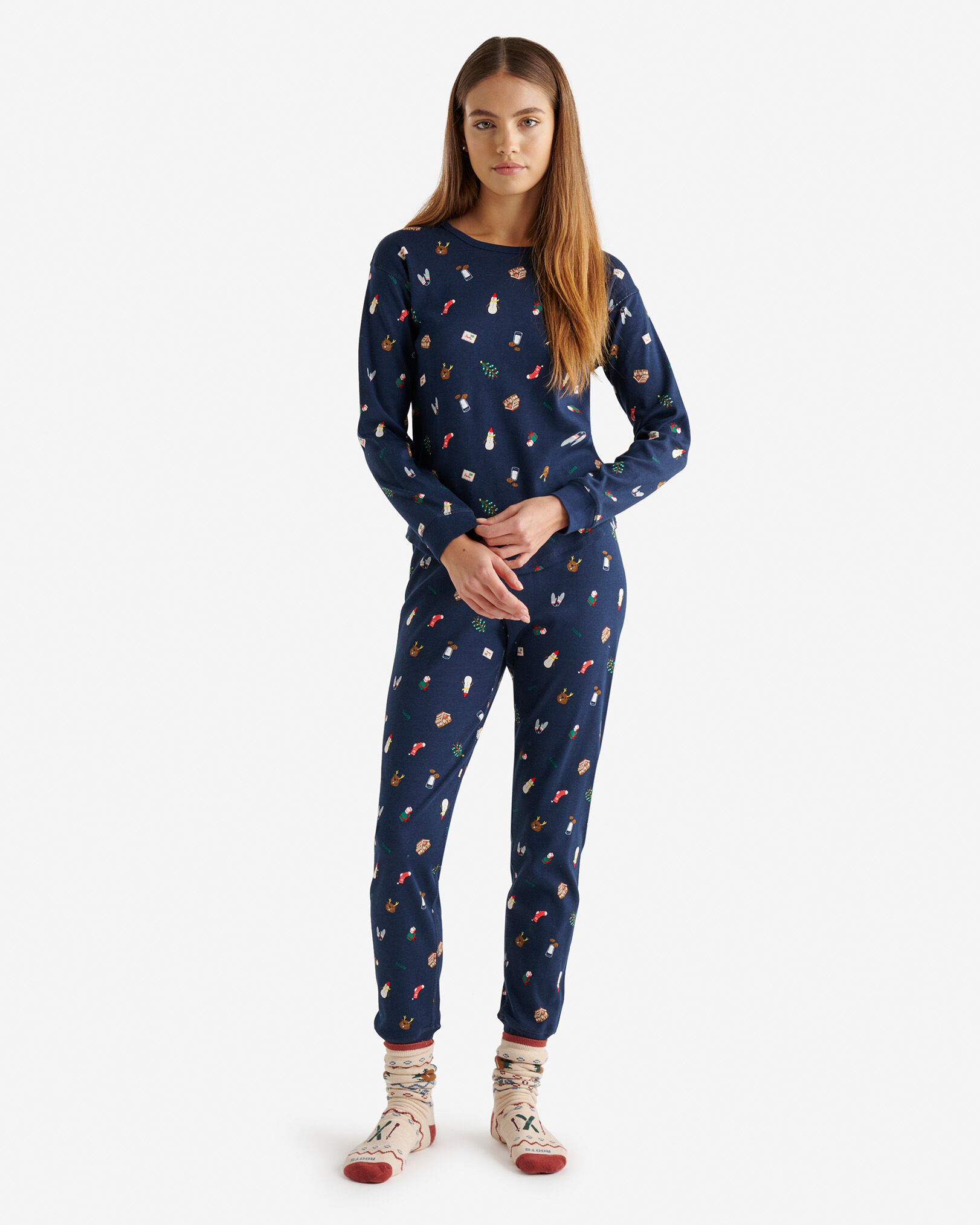 Chandail de pyjama des Fêtes pour femmes