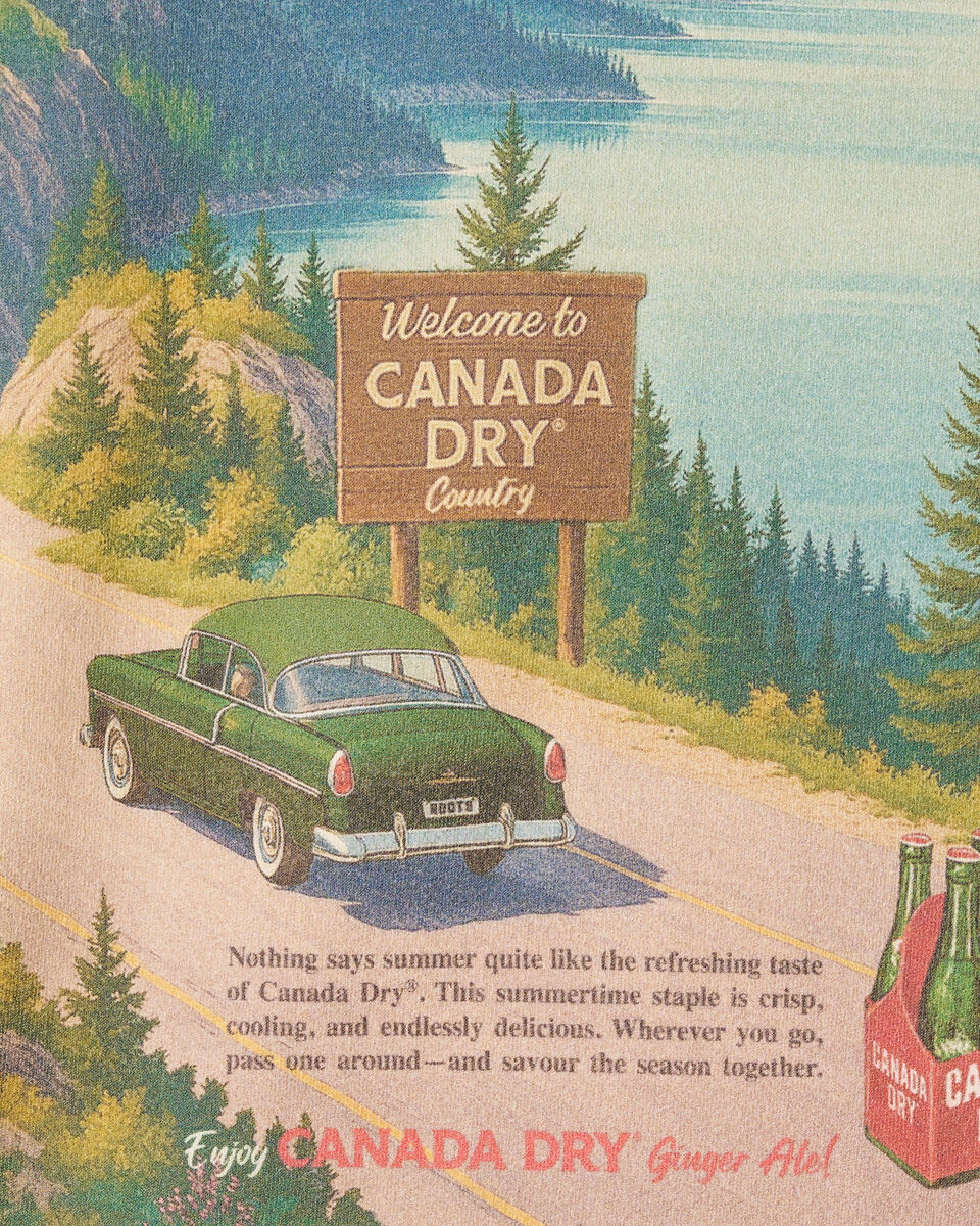 T-shirt Canada Dryᴹᴰ X Roots
