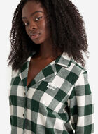 Womens Plaid Pajama Set