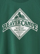 Kids Beaver Canoe Raglan Tank