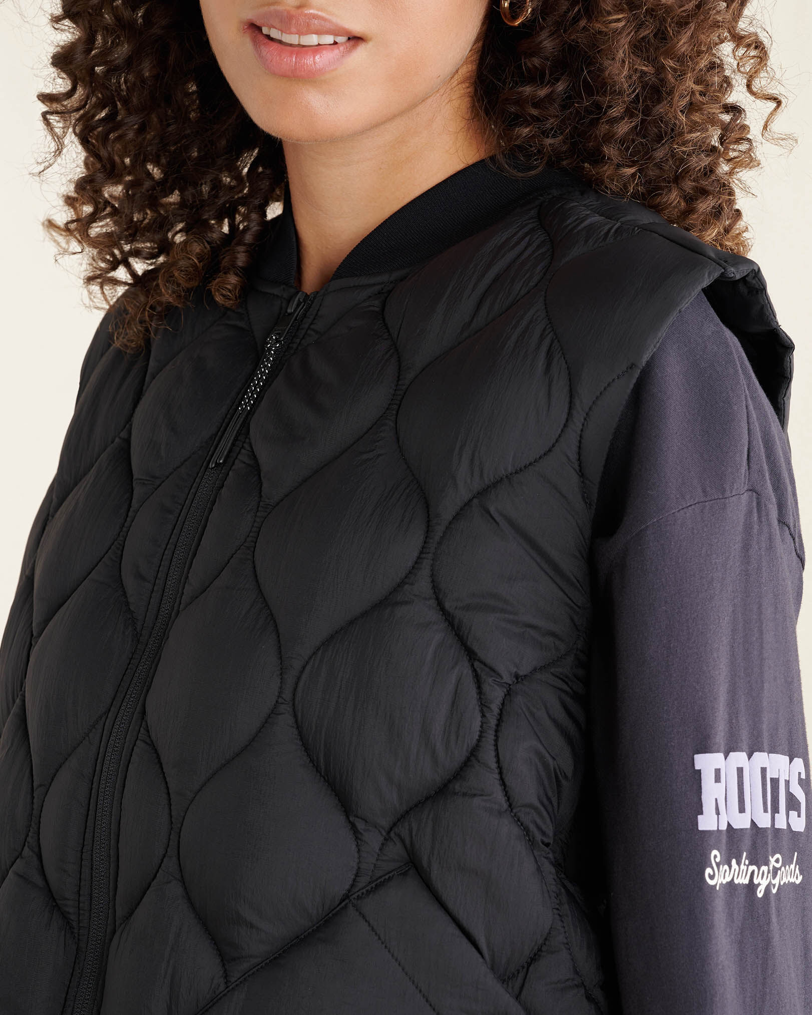 Brooks Quilted Vest Jackets Outerwear Roots