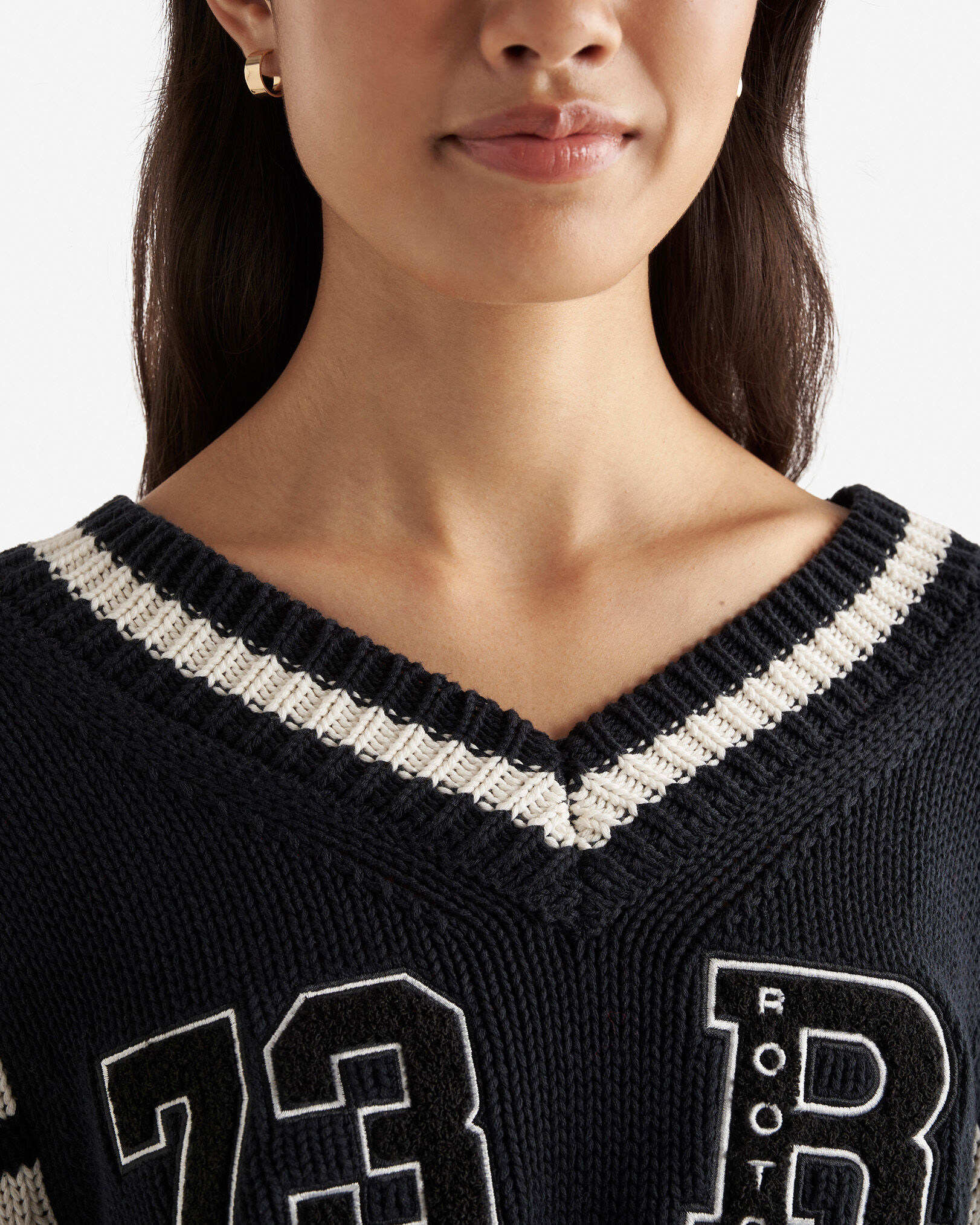 Slapshot Cropped Sweater