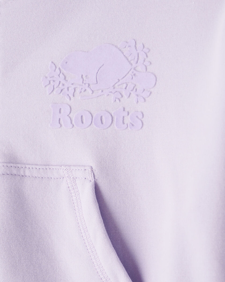 Girls Organic Cooper Shrunken Zip Hoodie