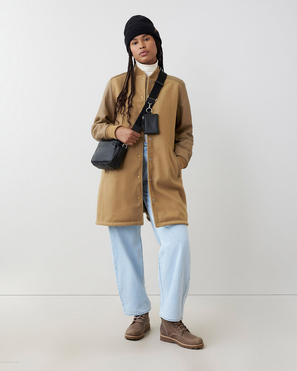 Womens A-line Varsity Jacket