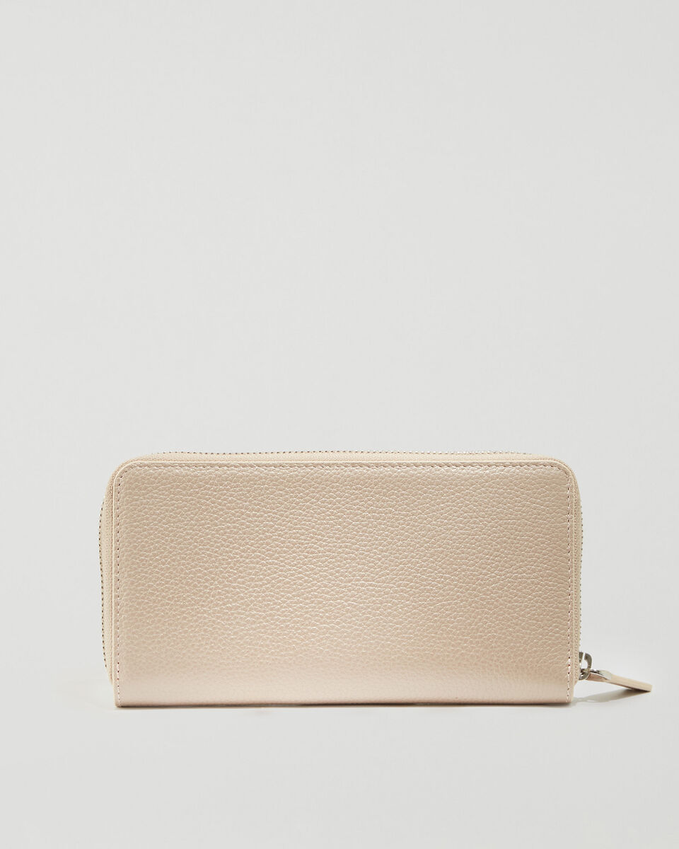 Zip Around Clutch Metallic