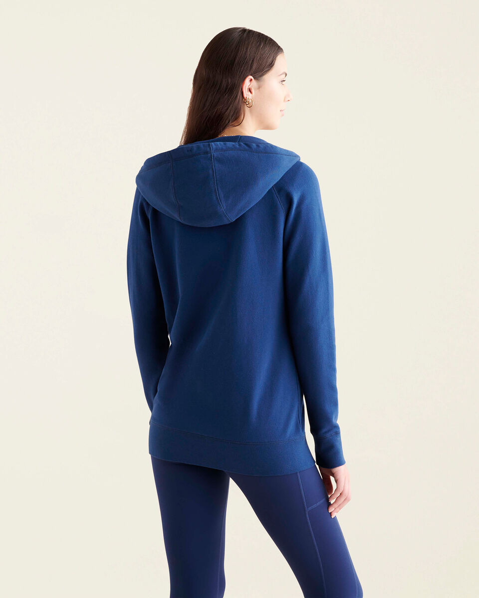 Organic Capri Full Zip Hoodie