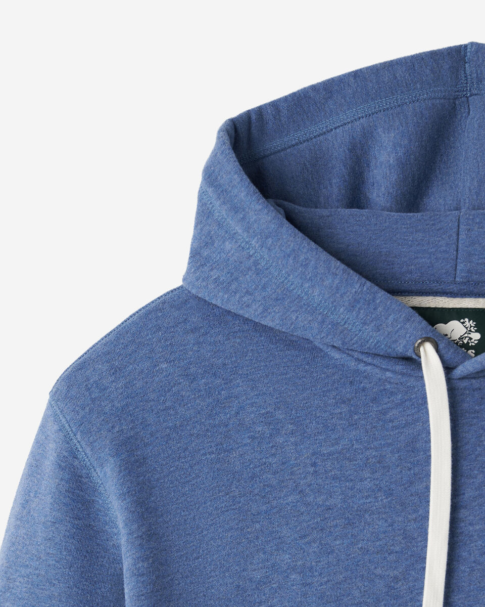 Chandail kangourou original &agrave; capuchon en jersey bouclette en coton bio