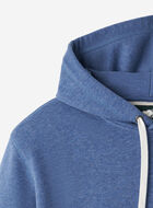 Chandail kangourou original &agrave; capuchon en jersey bouclette en coton bio