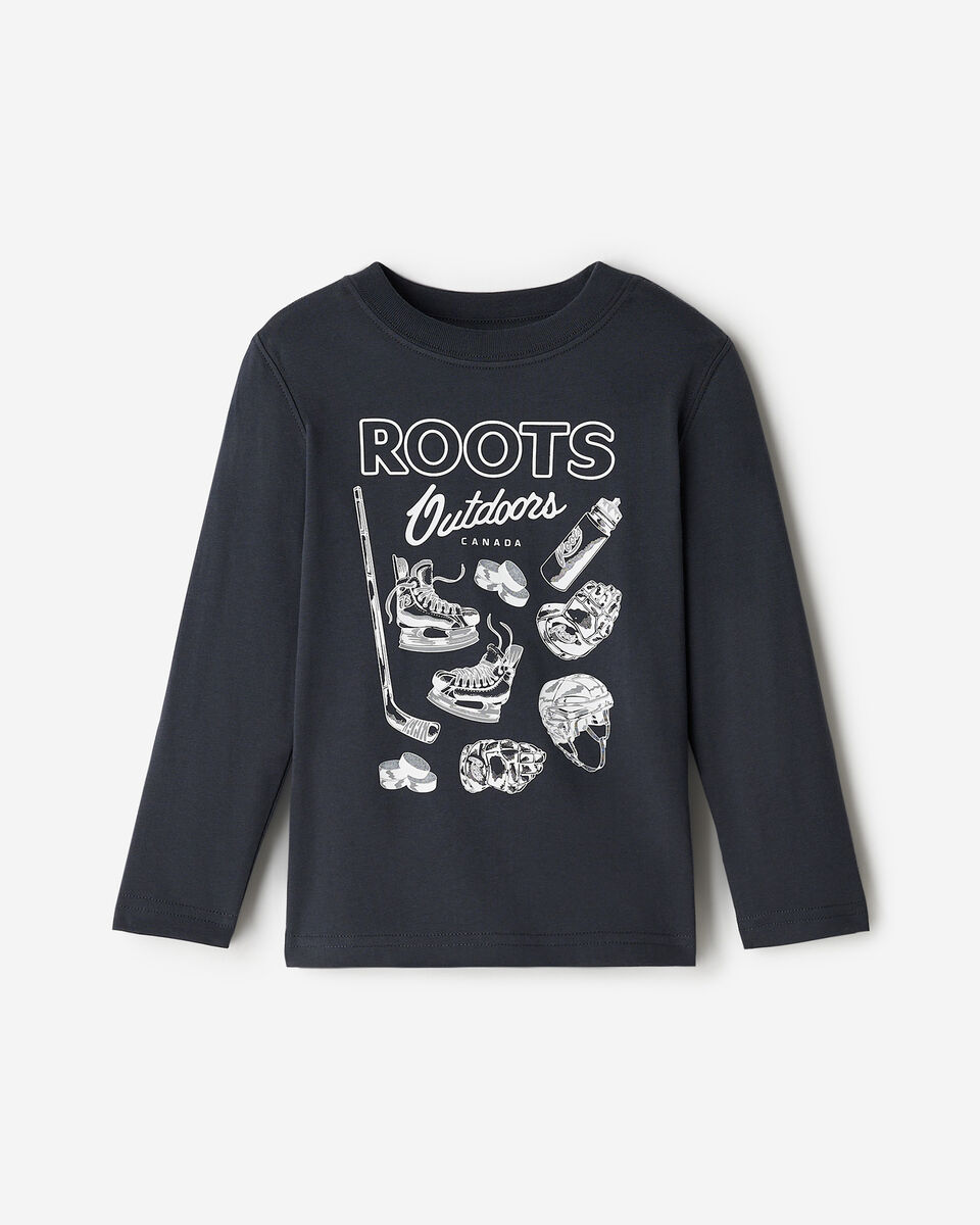 Toddler Hockey Sports Long Sleeve T-Shirt