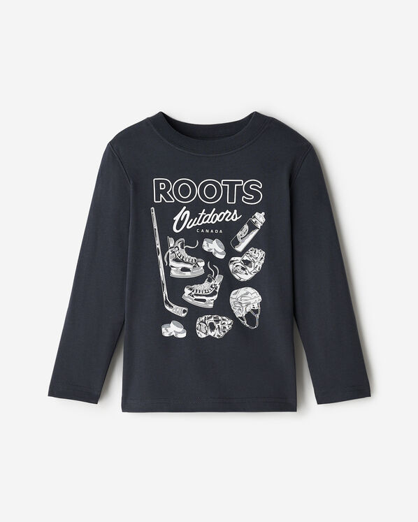Toddler Hockey Sports Long Sleeve T-Shirt