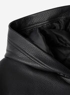 Leather Hoodie