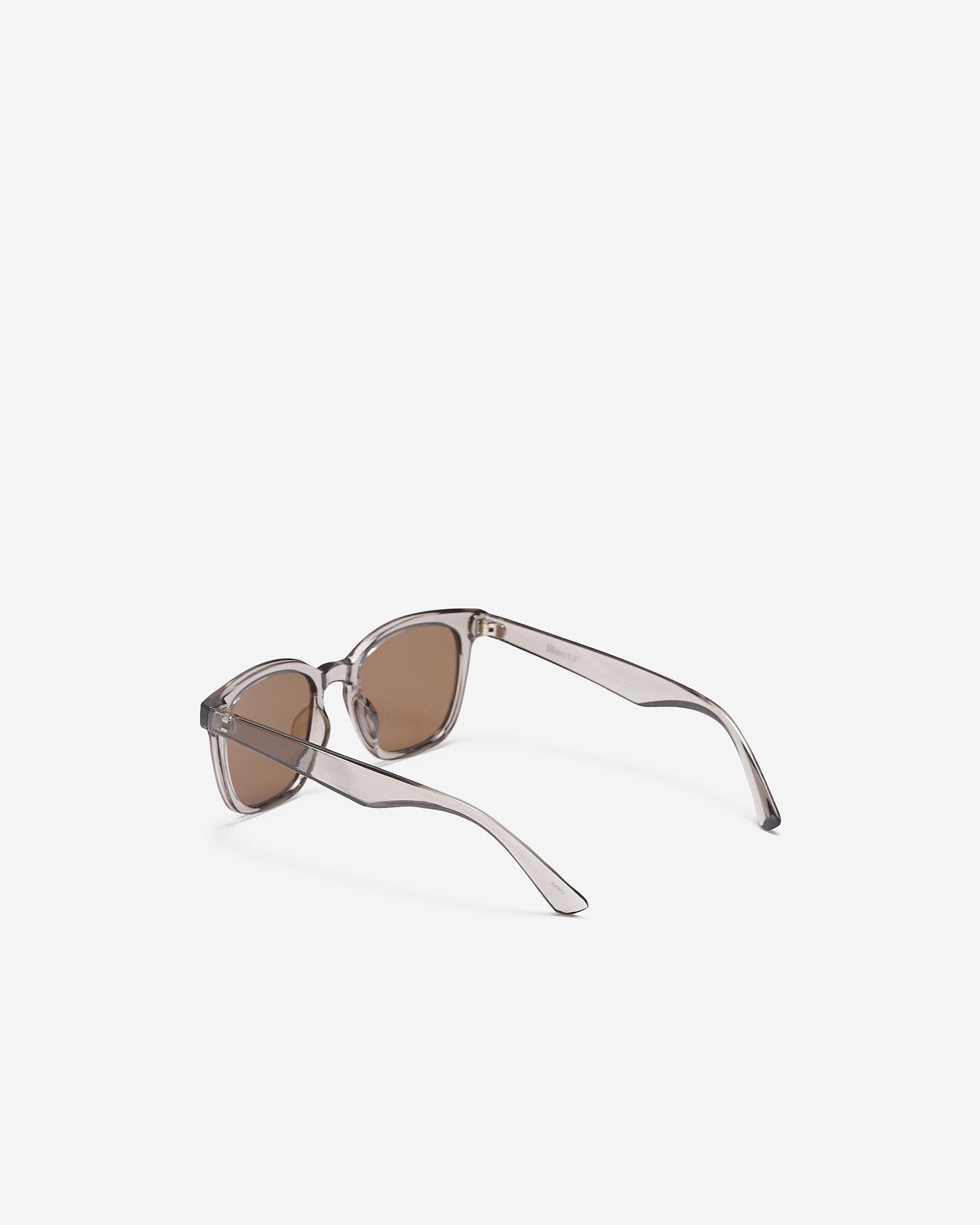 Plastic Modified Square Crystal Sunglasses