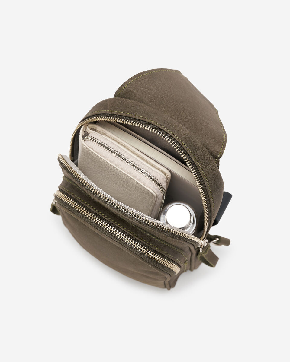 Sac à bandoulière Trinité en cuir Tribe