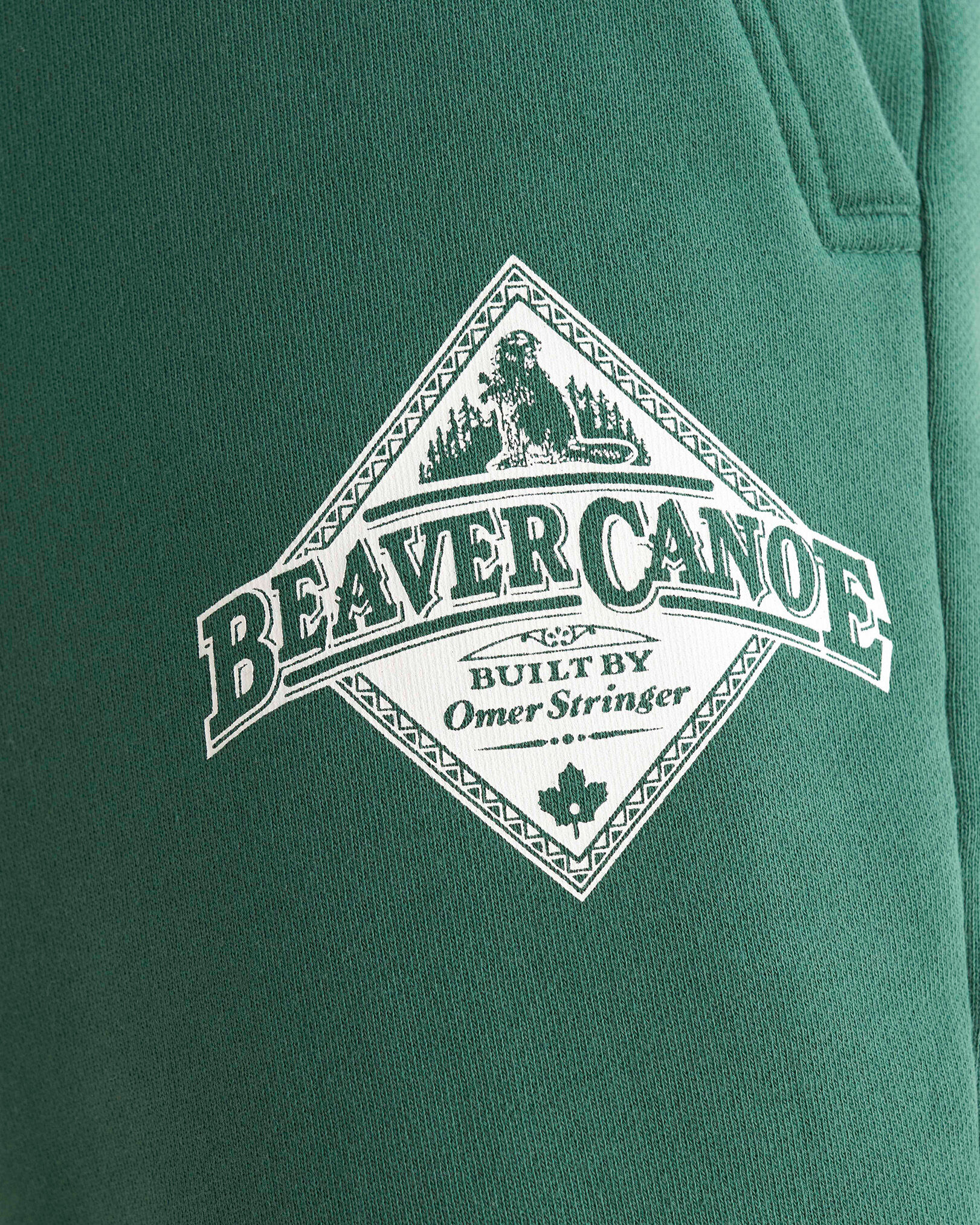 Beaver Canoe Sweatshort  8 Inch