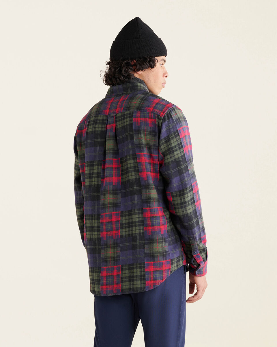 Patchwork Flannel Shirt