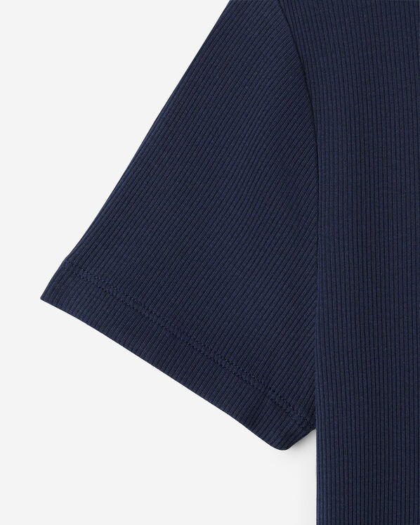 Roam Rib Fitted Short Sleeve Top