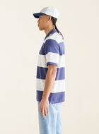 Rugby Stripe Pique Polo